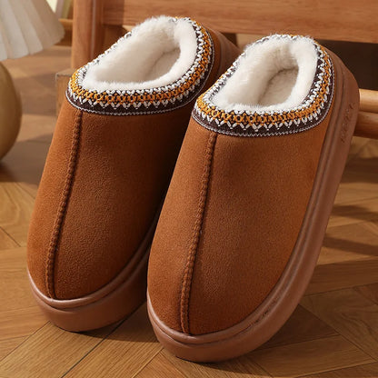 Unisex Fluffy Winter Slippers