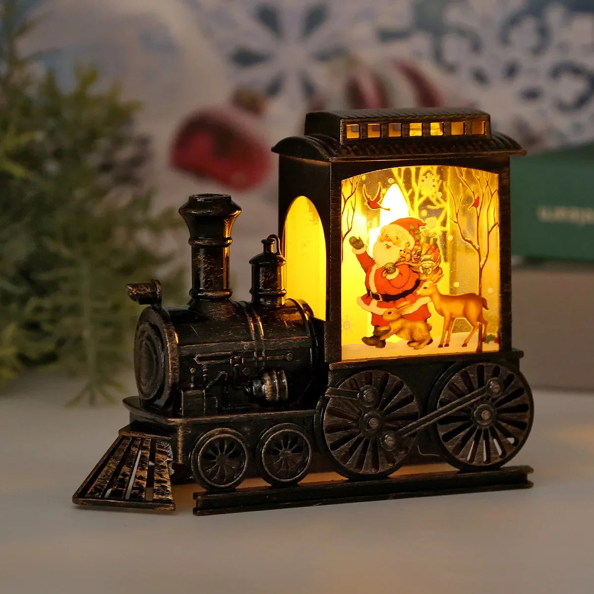 Christmas Train Lamp 