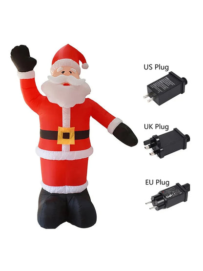 Santa Claus Waving Hand