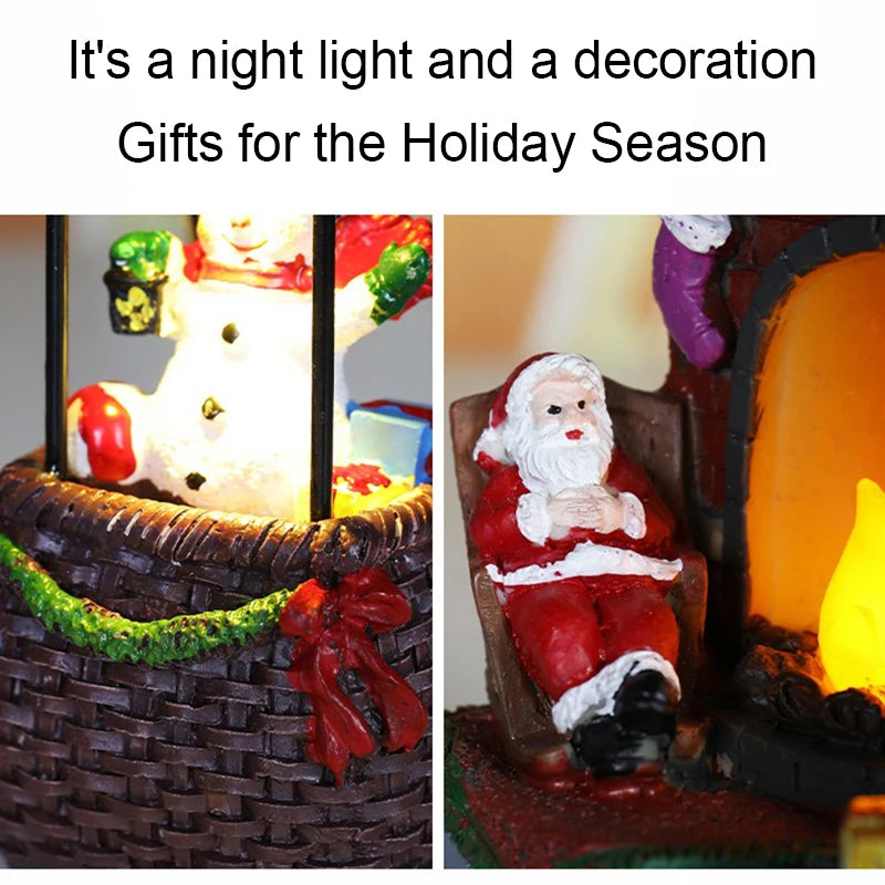 Christmas Glowing Ornaments LED Night Light 