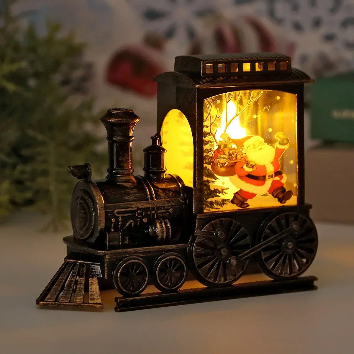 Christmas Train Lamp 