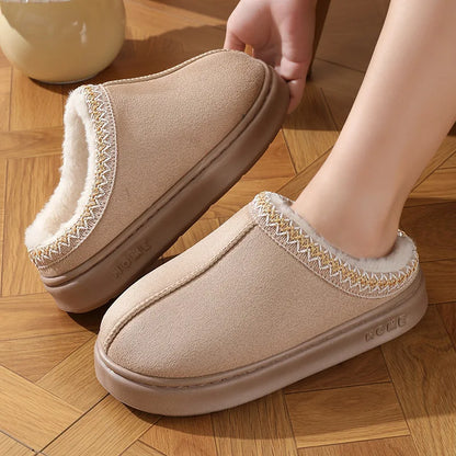 Unisex Fluffy Winter Slippers
