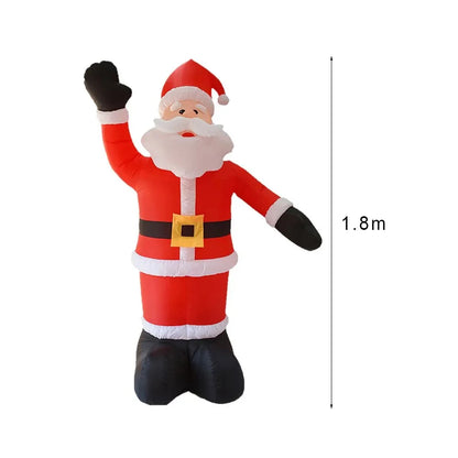 Santa Claus Waving Hand