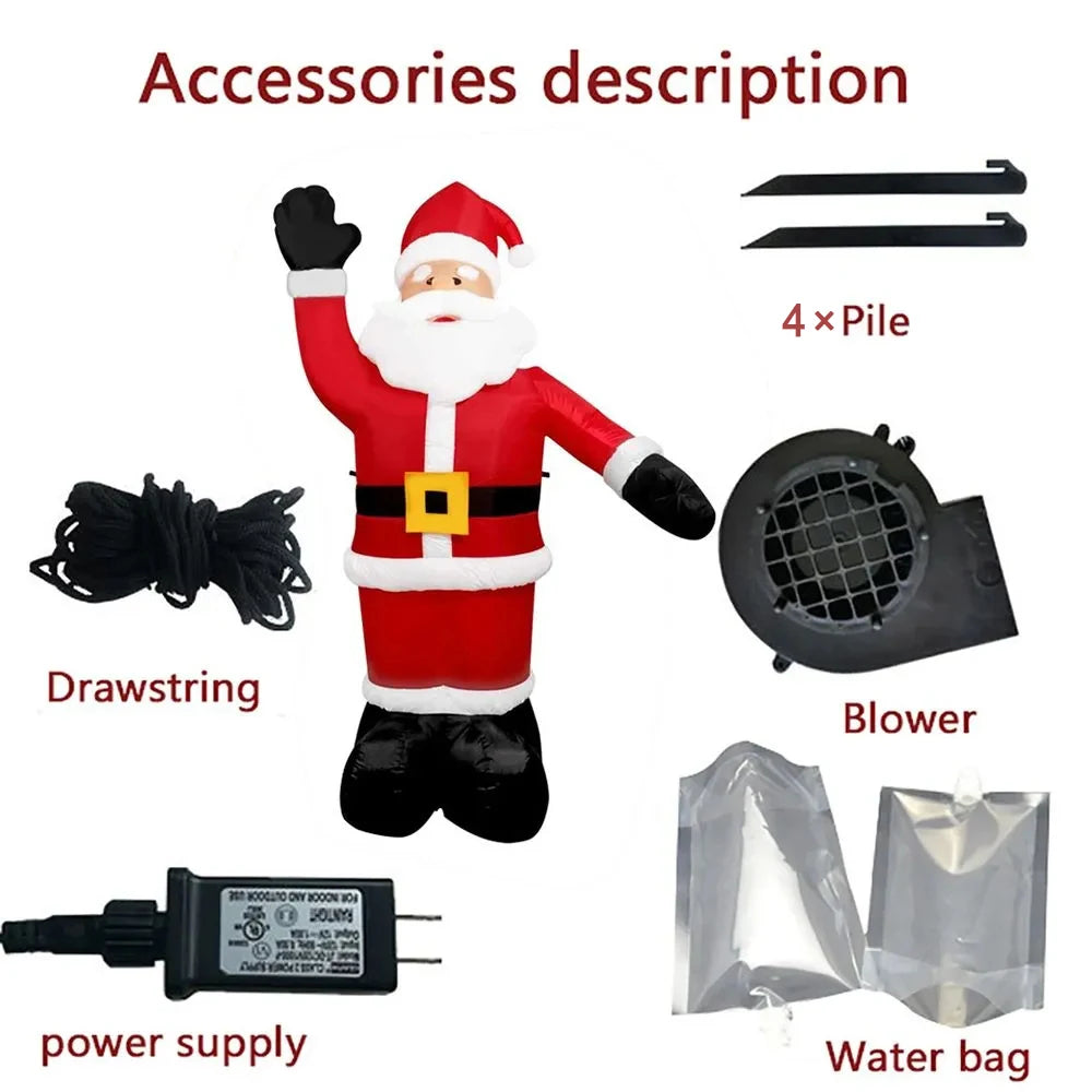 Santa Claus Waving Hand