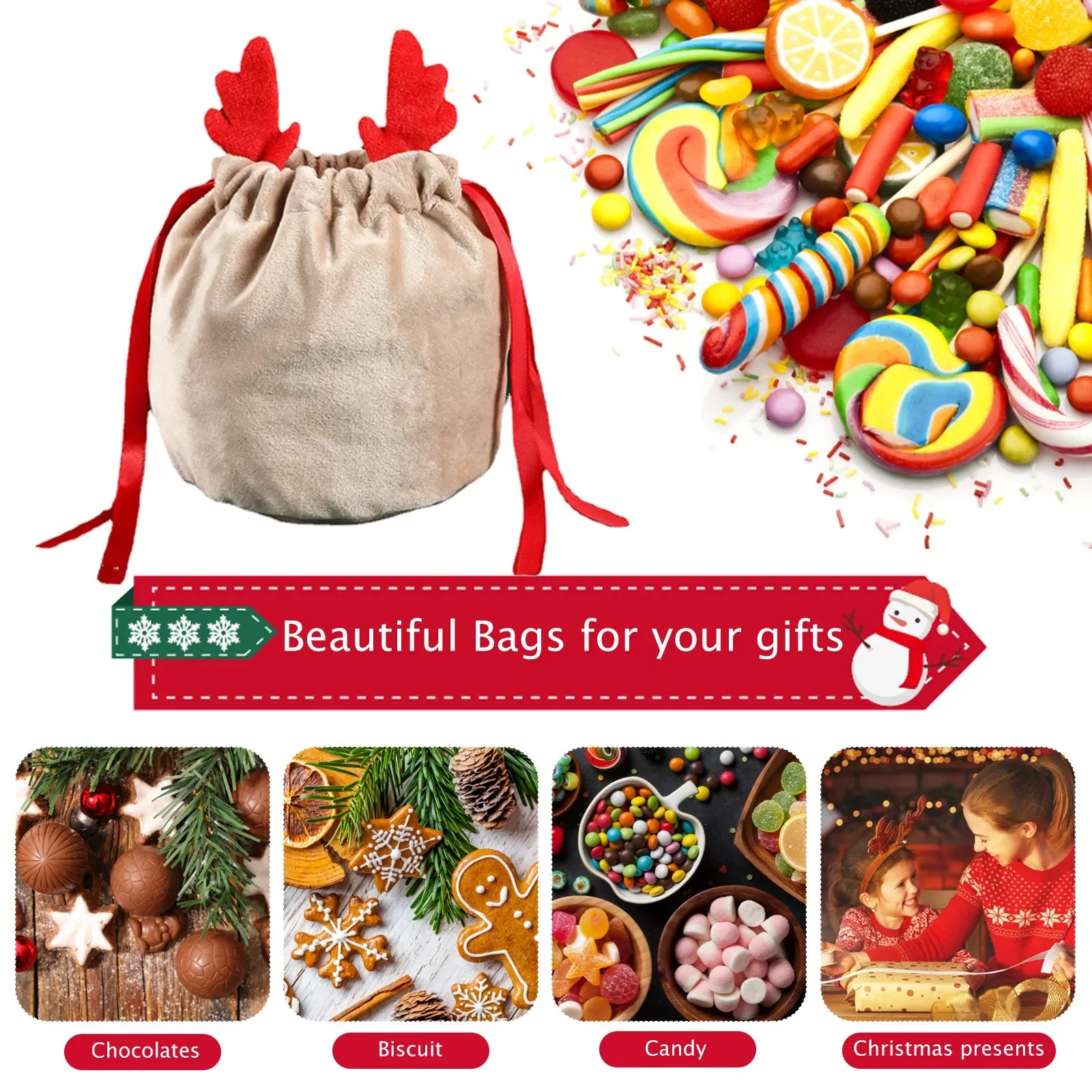 REINDEER GIFT BAG