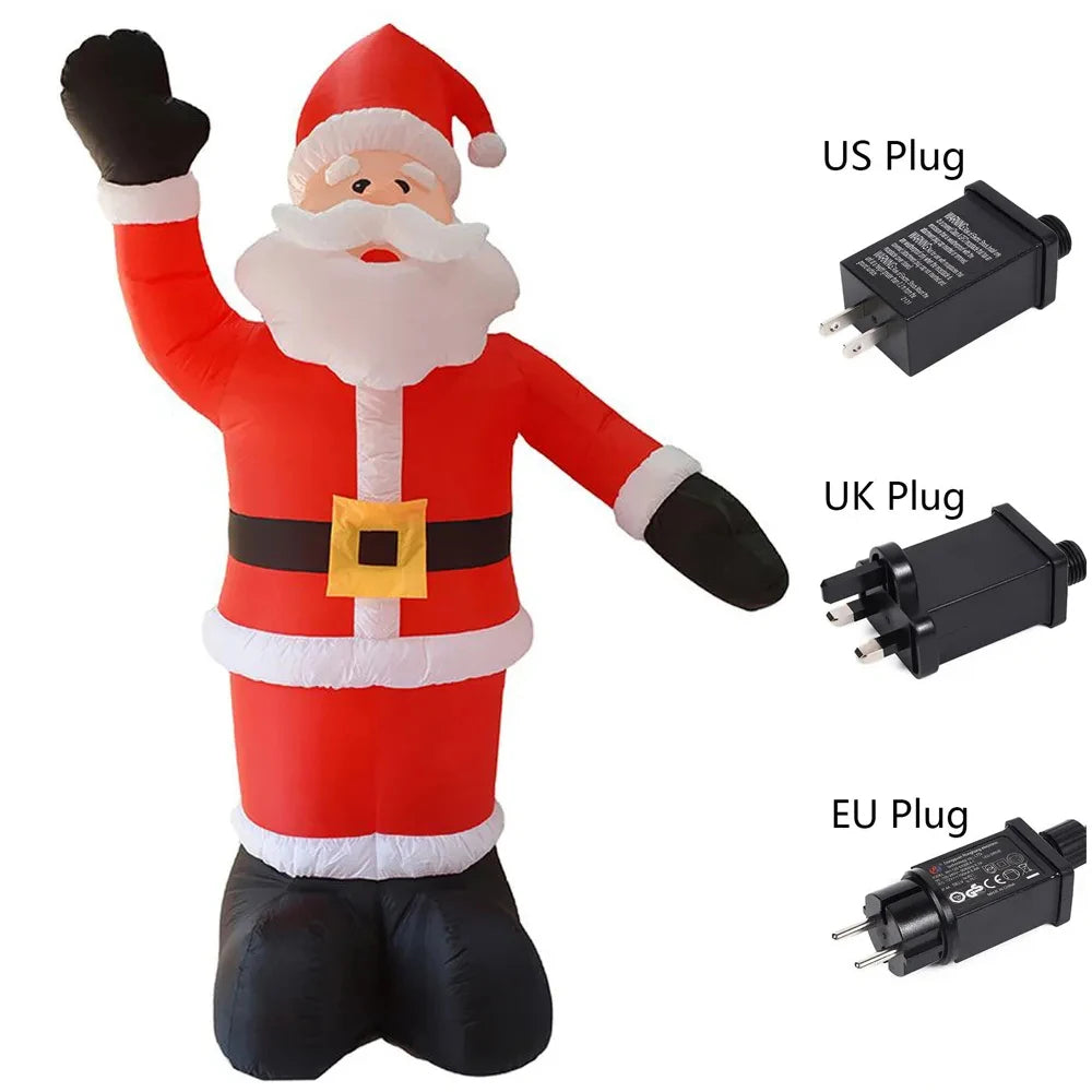 Santa Claus Waving Hand