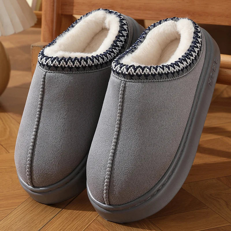Unisex Fluffy Winter Slippers
