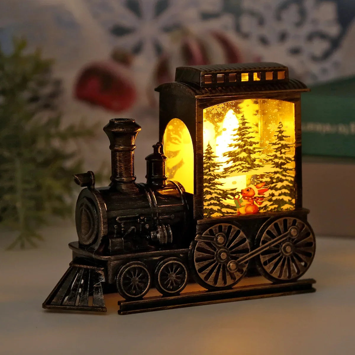 Christmas Train Lamp 