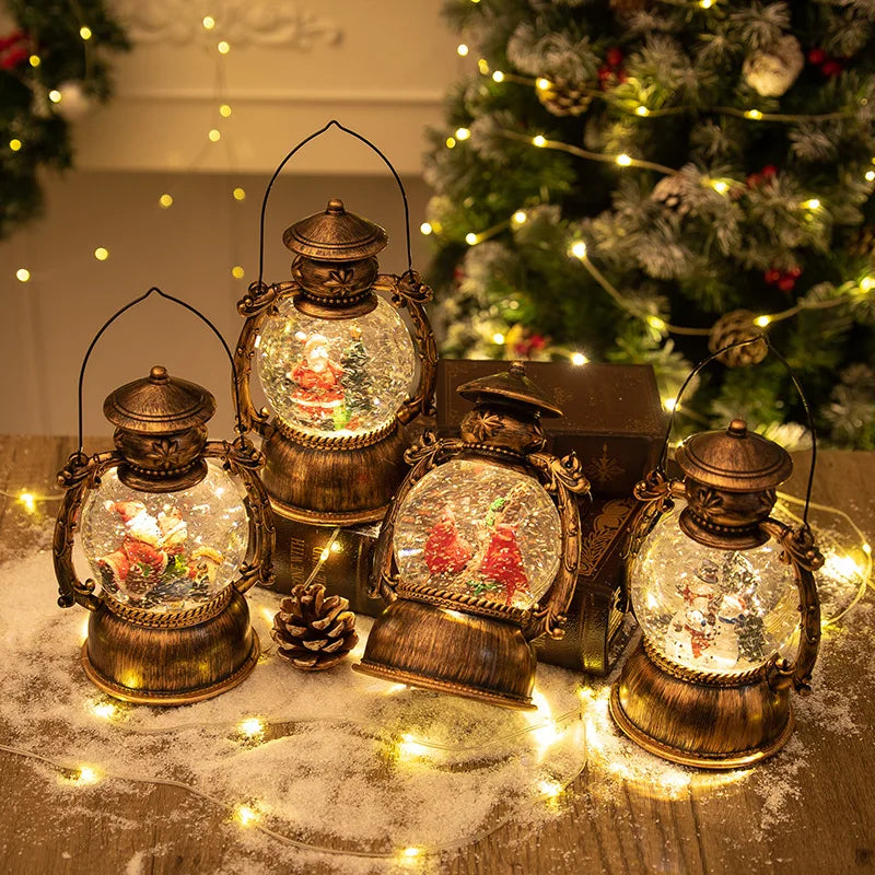 Lantern Snow Globe