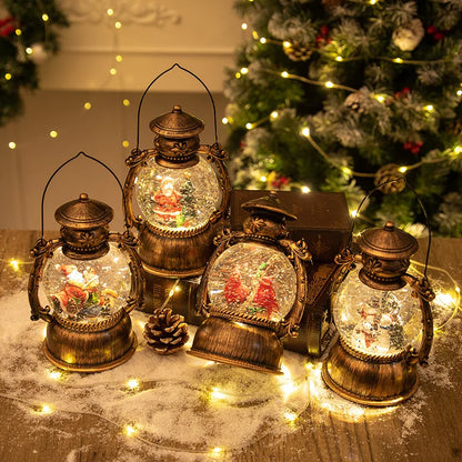 Lantern Snow Globe