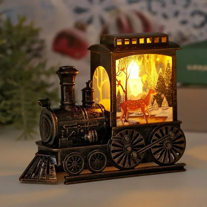 Christmas Train Lamp 