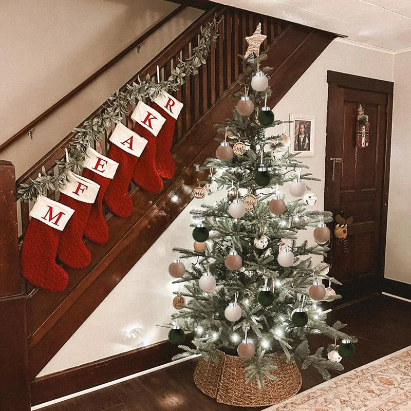  Velvet Christmas Tree Decoration Ball 