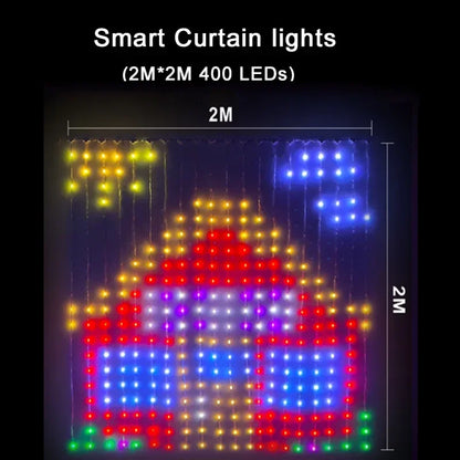 Led Smart Curtain Lights 